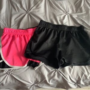 BLACK AND PINK BCG SHORTS